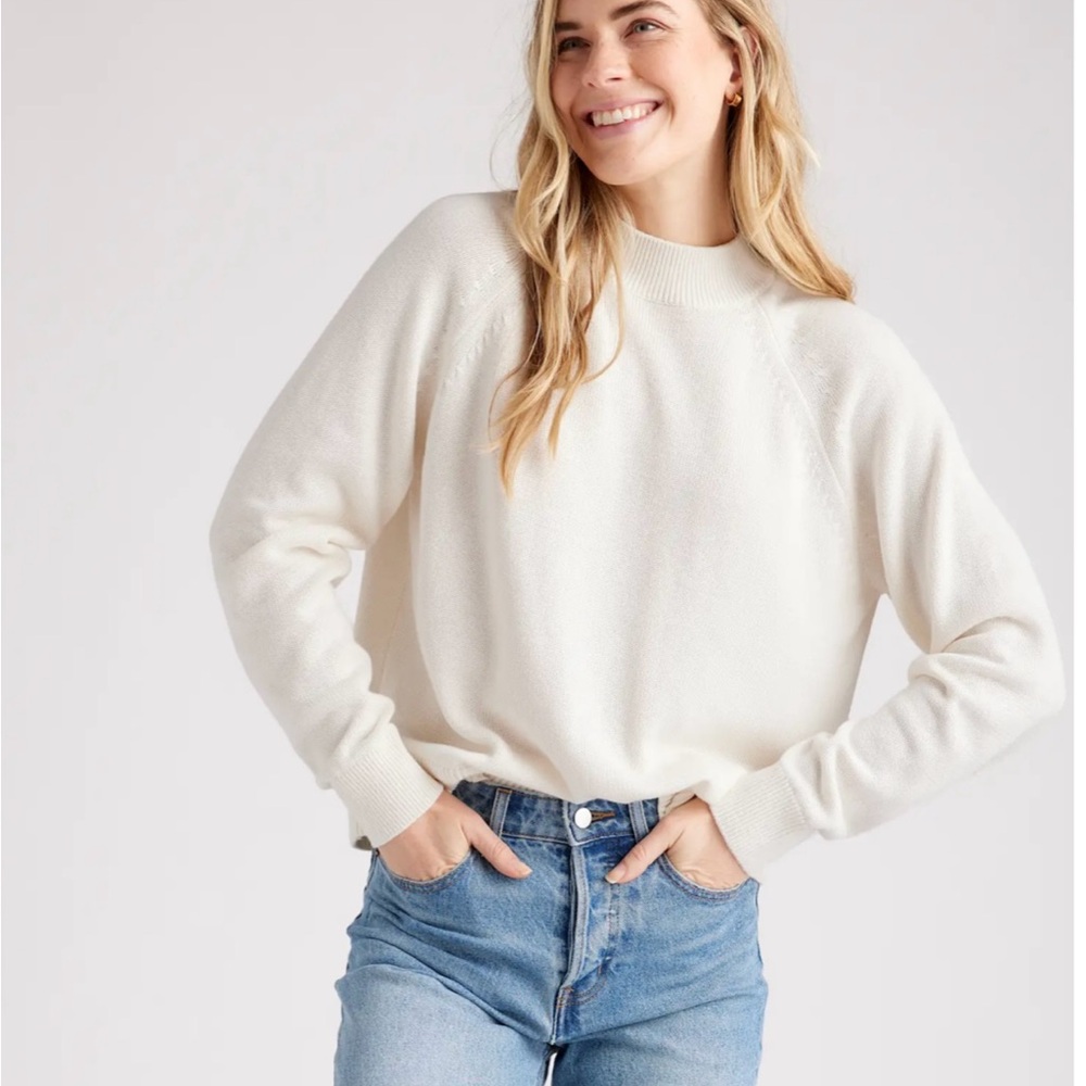 Quince Mockneck sweater